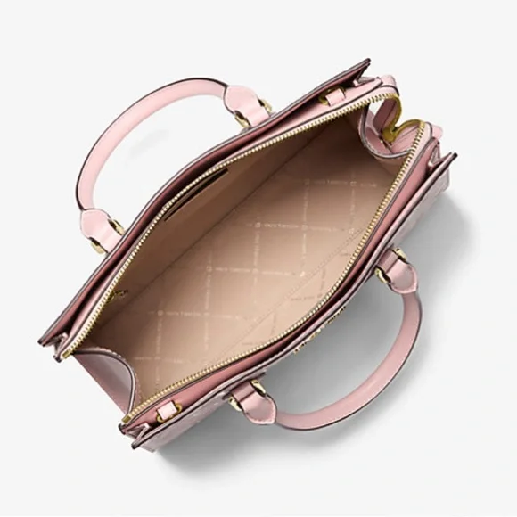 Michael Kors Sheila Medium Sequined Floral CZ Satchel
Powder Blush
NWT - Picture 2 of 16